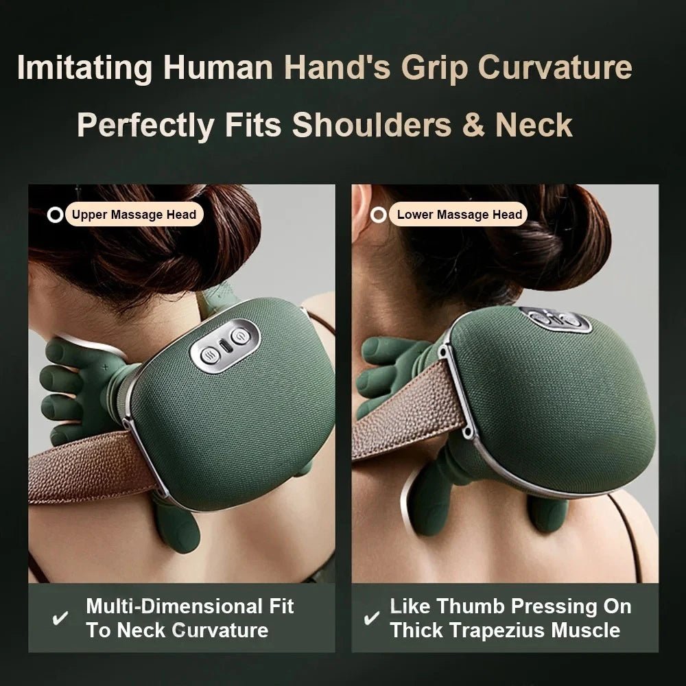 Shiatsu Neck Massager - Diepe Massage & Ontspanning